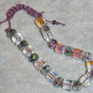 Adjustable cord bracelet BA-6-001